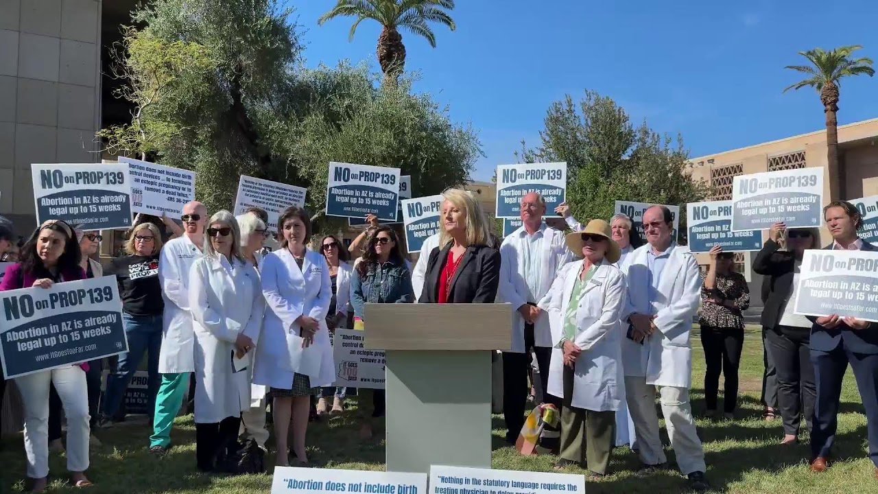 AZ Joint coalition press conference against Prop 139
